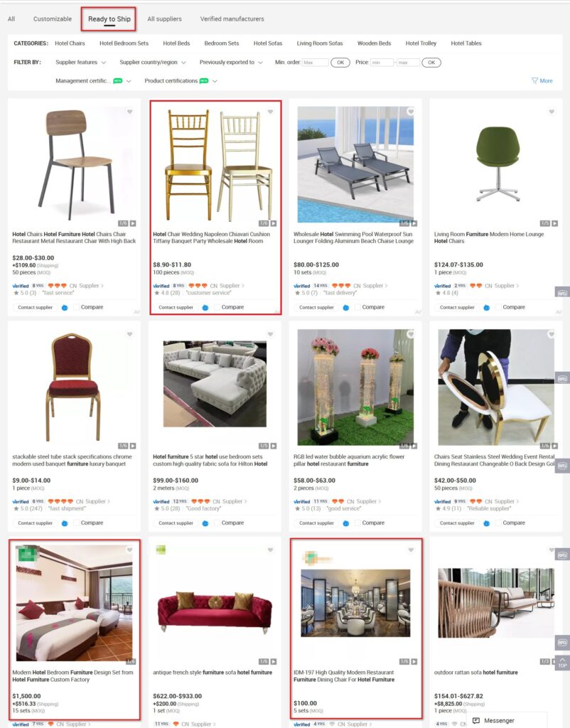 Alibaba Furniture Sourcing 3