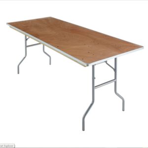 Rectangular Banquet Table