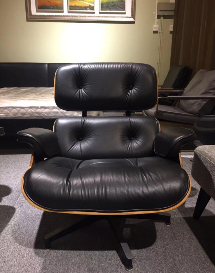 Authentic Eames Lounge Chair in Our Showroom
