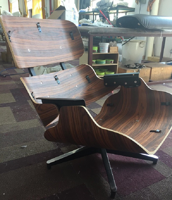 Eames Lounge Chair Replica Shell and Veneer