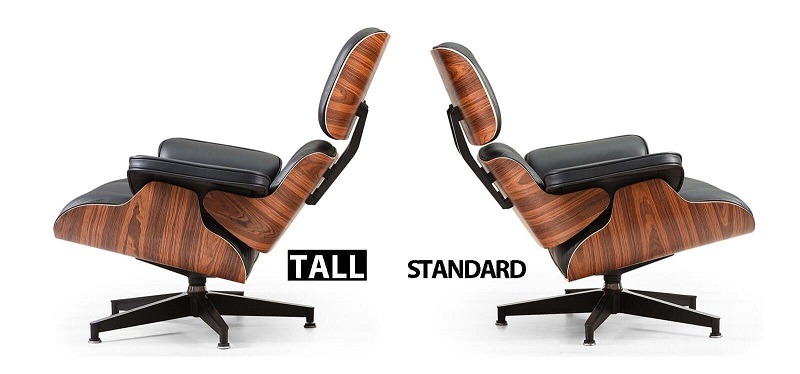 Standard and Tall Eames Lounge Chair