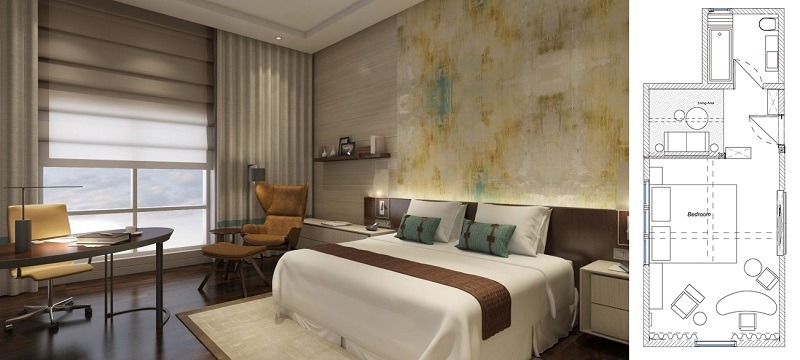 Grayton Hotel Room Furniture Dubai