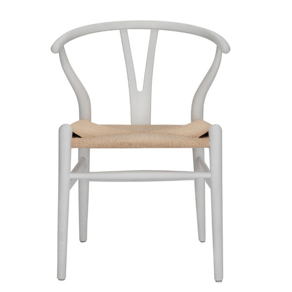 White Wishbone Chair