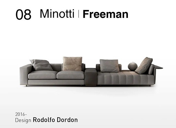 Freeman Sofa from Minotti 01