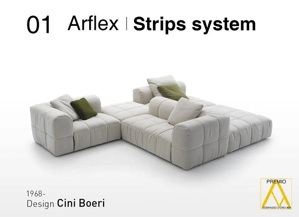 Strips System Sofa from Arflex 01