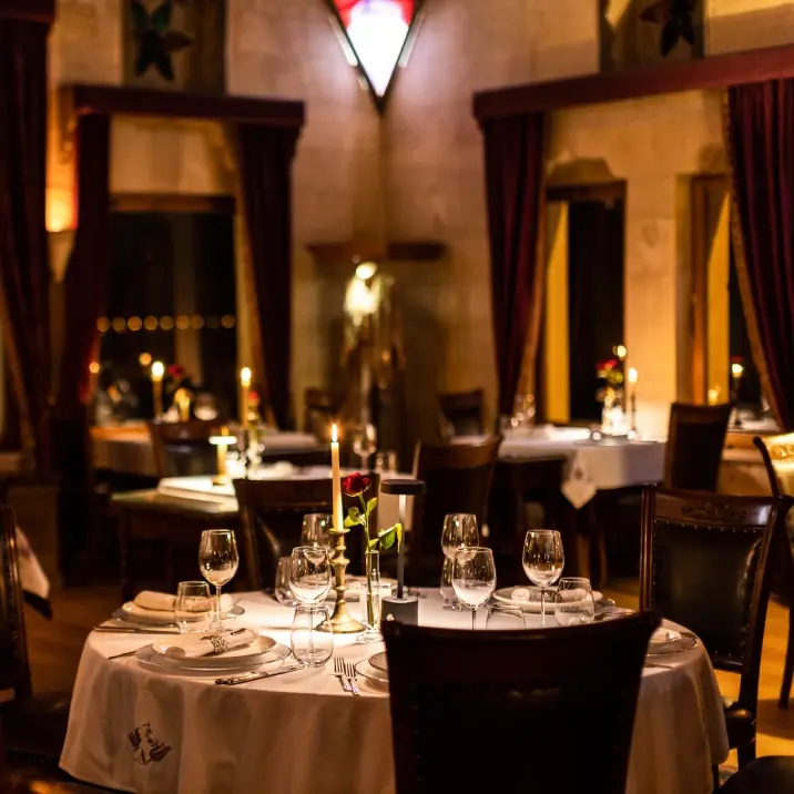 Cave Hotels in Turkey 13 Museum-Hotel-Cappadocia-Dining-Area